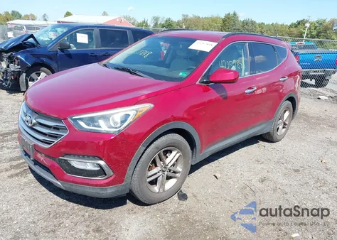 2017 Hyundai Santa Fe Sport 2.4L из США, поврежденный, VIN 5XYZU3LBXHG430585